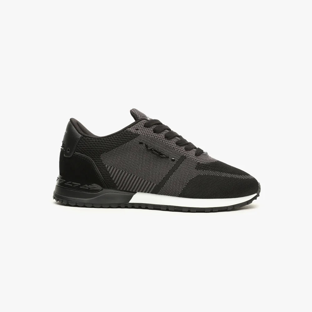 VO7 Milan Knit Black sneaker homme maille noire