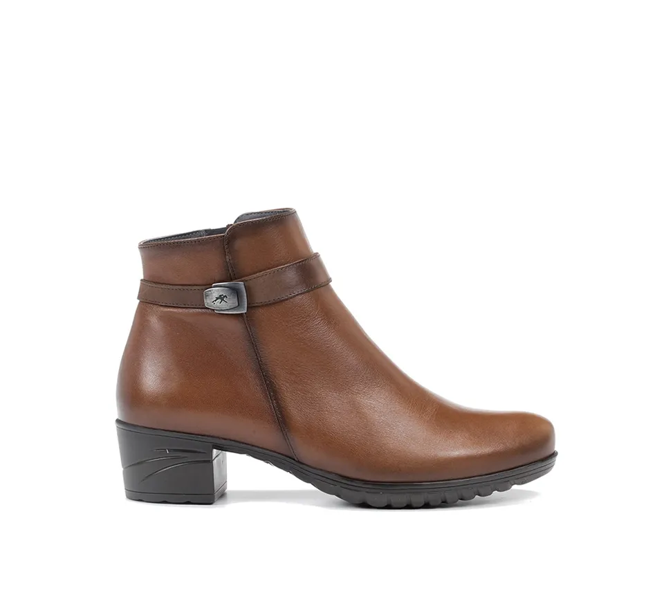Fluchos Charis F0937 Bottines Femme Marron Talon