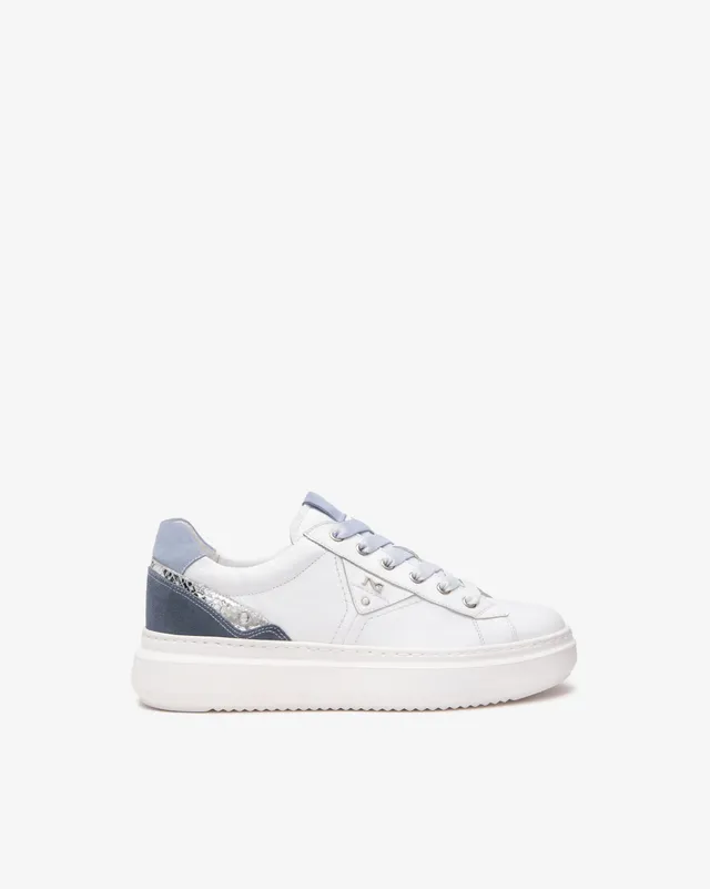 Nero Giardini Sneakers baskets cuir femme daim été