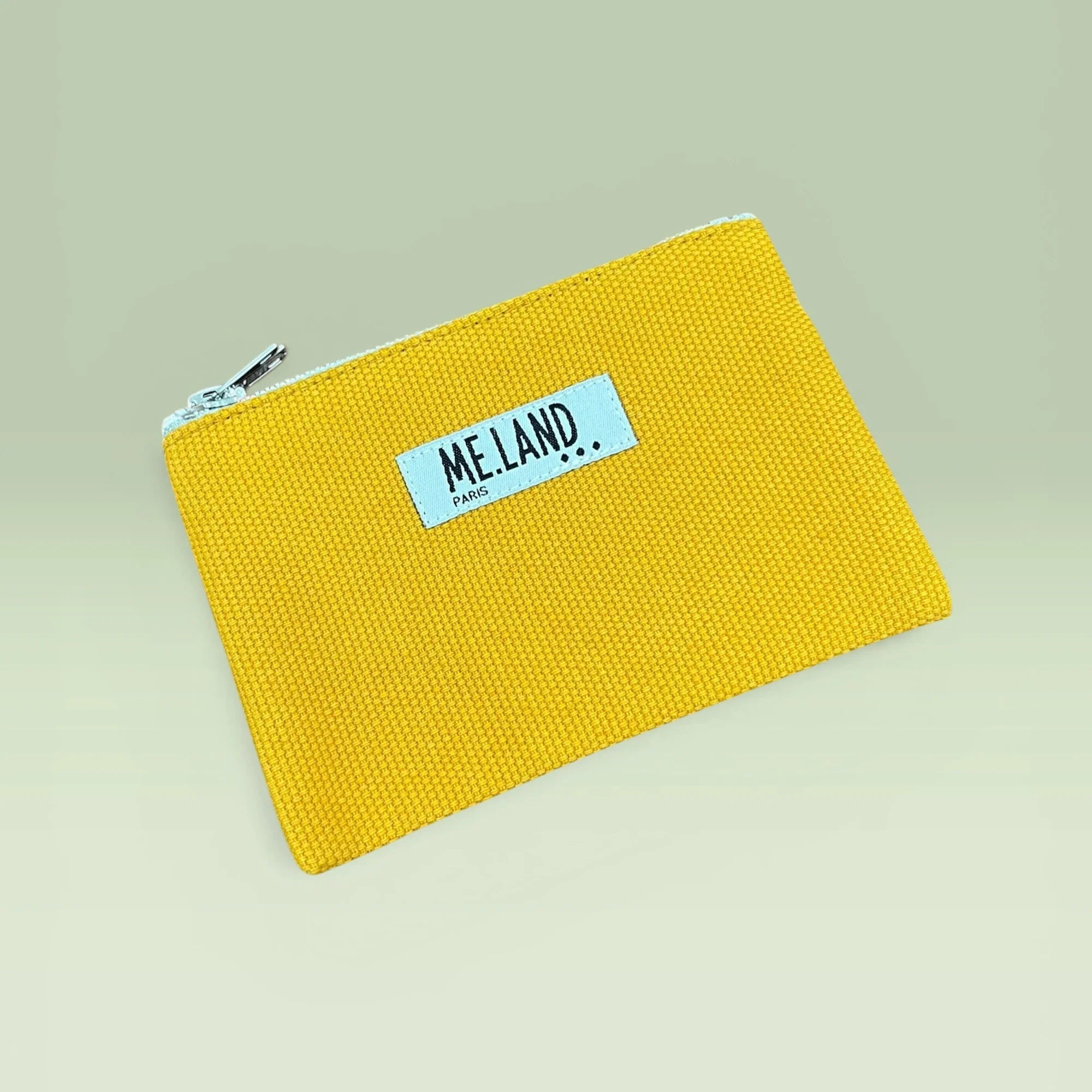 Me.Land mini pochette coton bio noir upcyclé