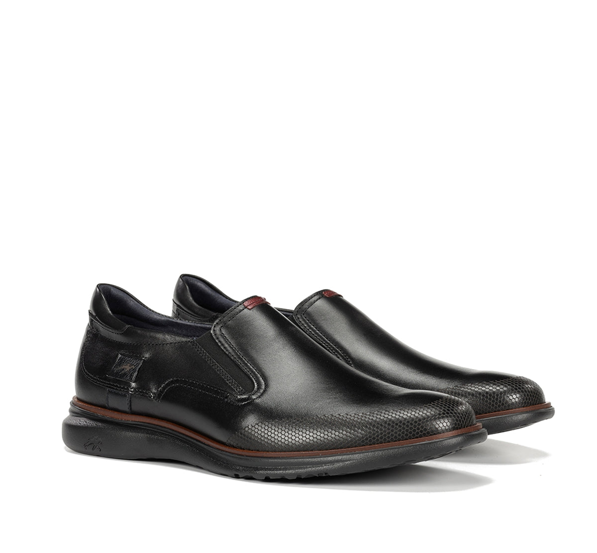 Fluchos Fenix F0205 slip on noir homme cuir