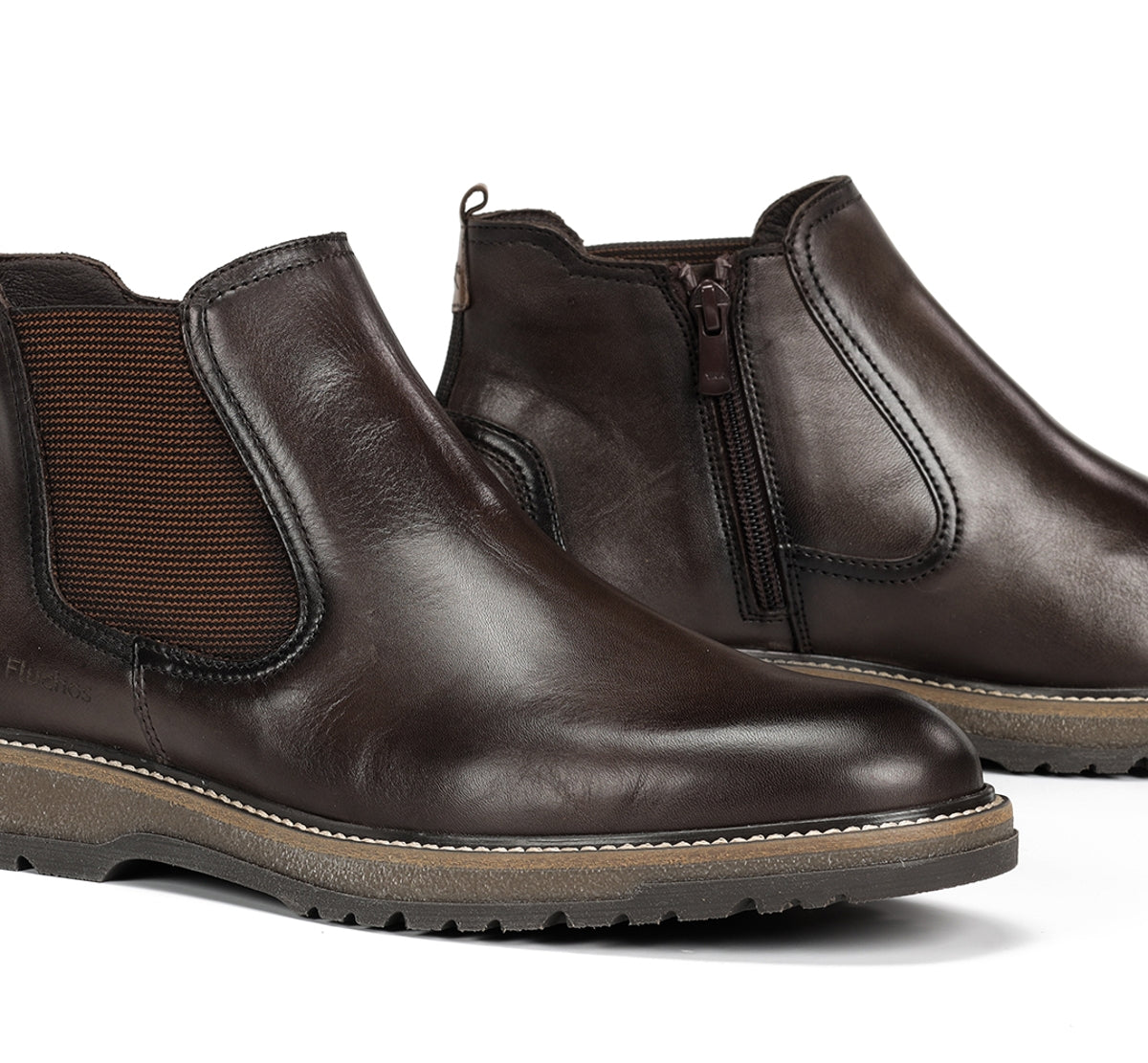 Fluchos Buggy F2323 bottines marron homme cuir