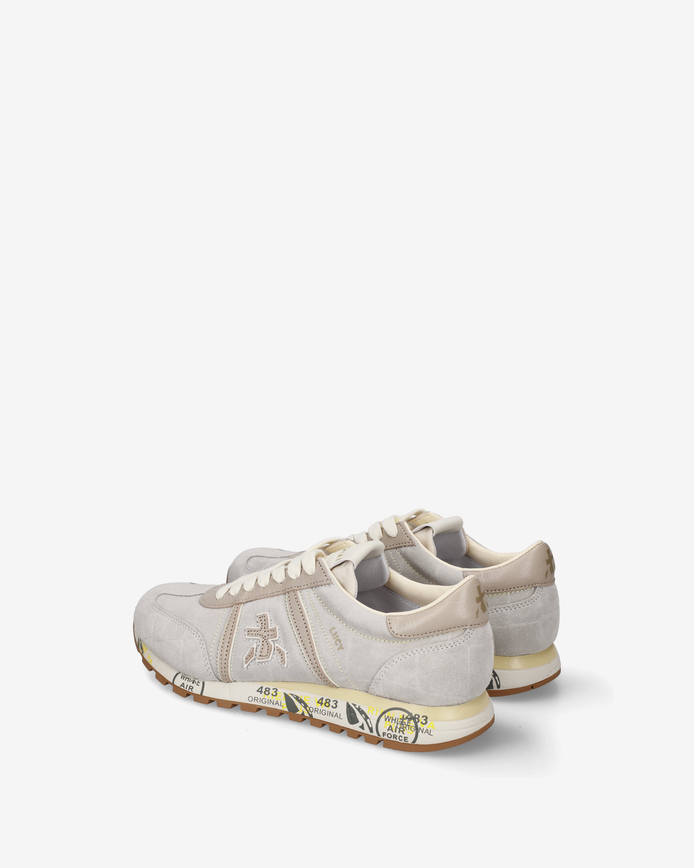 Premiata Lucyd 0.1 8414 baskets femme crème