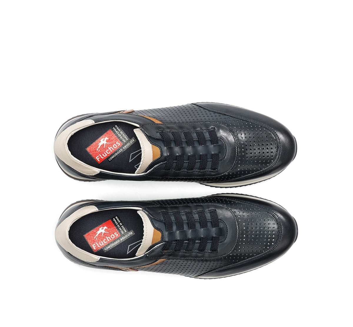 Fluchos Samir F2189 baskets homme bleu confort