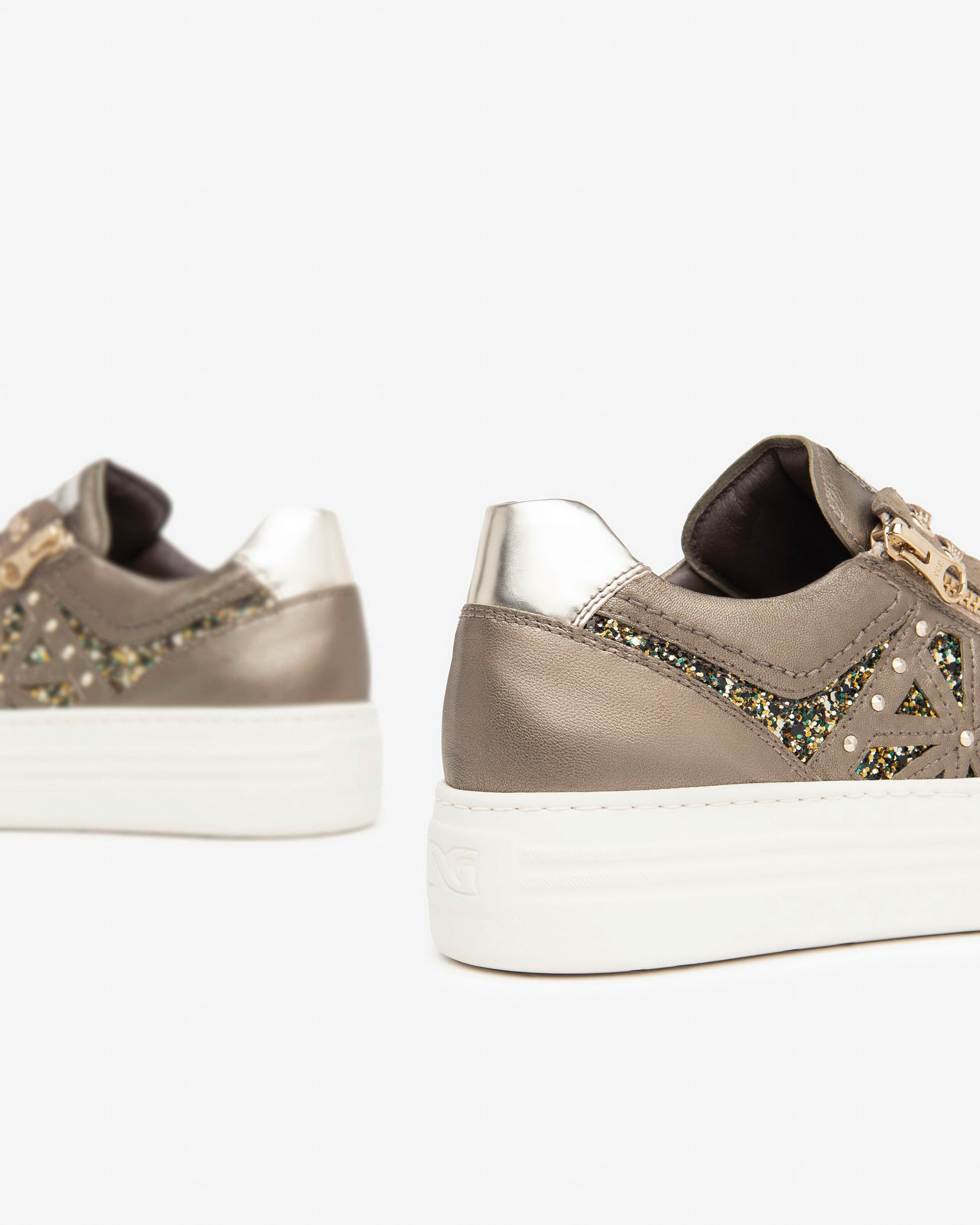 Nero Giardini Sneakers cuir daim tissu femme hiver