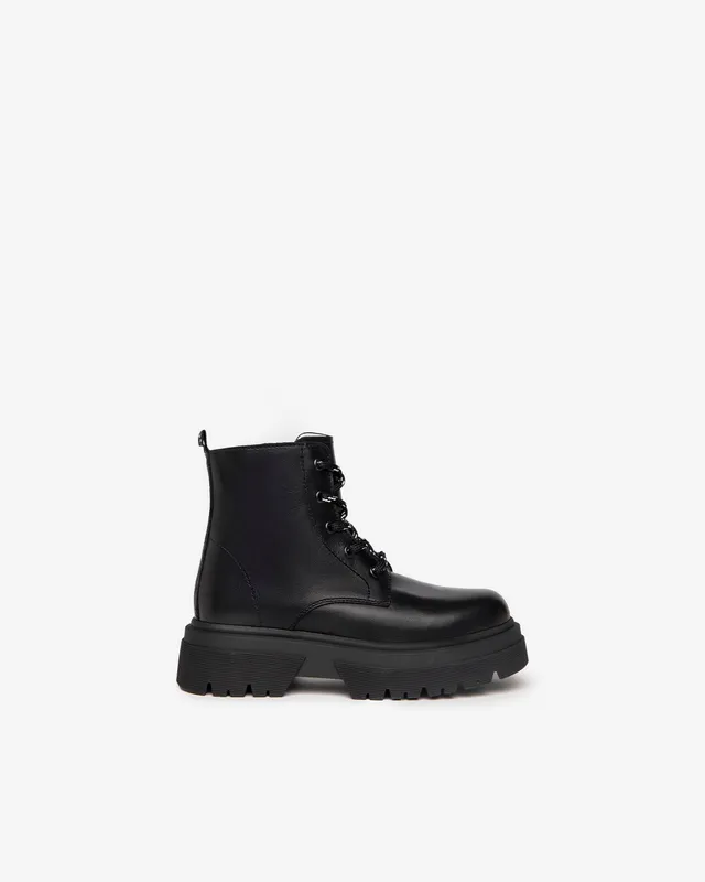 Nero Giardini Combat Boots rangers cuir ado fille