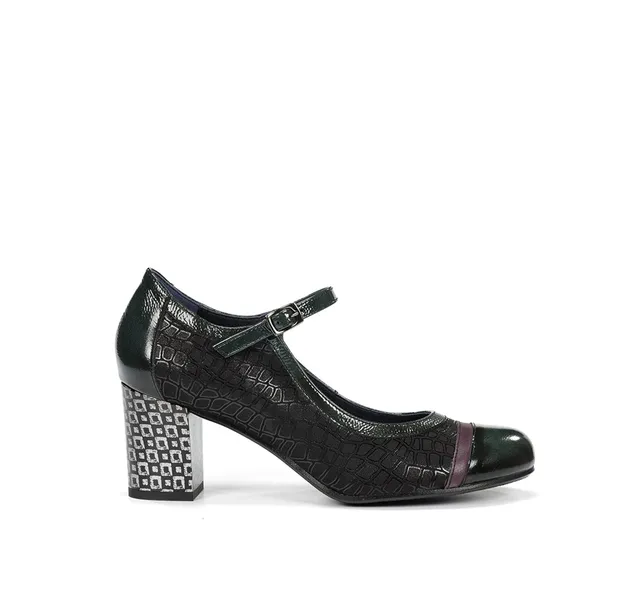 Dorking Rodin D8669 chaussures femme noir confort