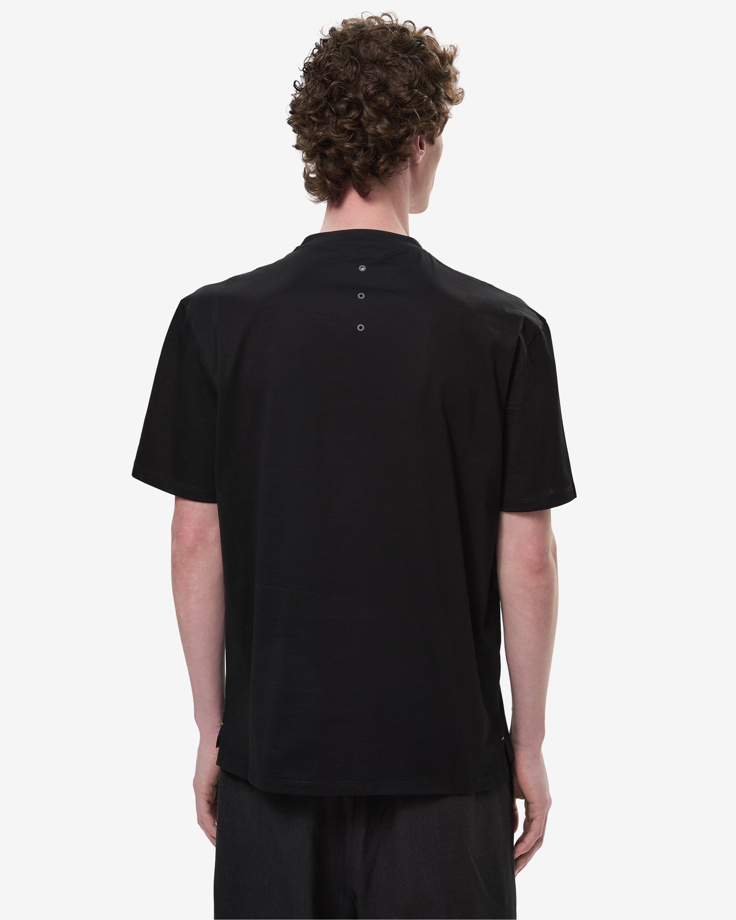 Premiata T-shirt jersey noir homme taille L col rond coton