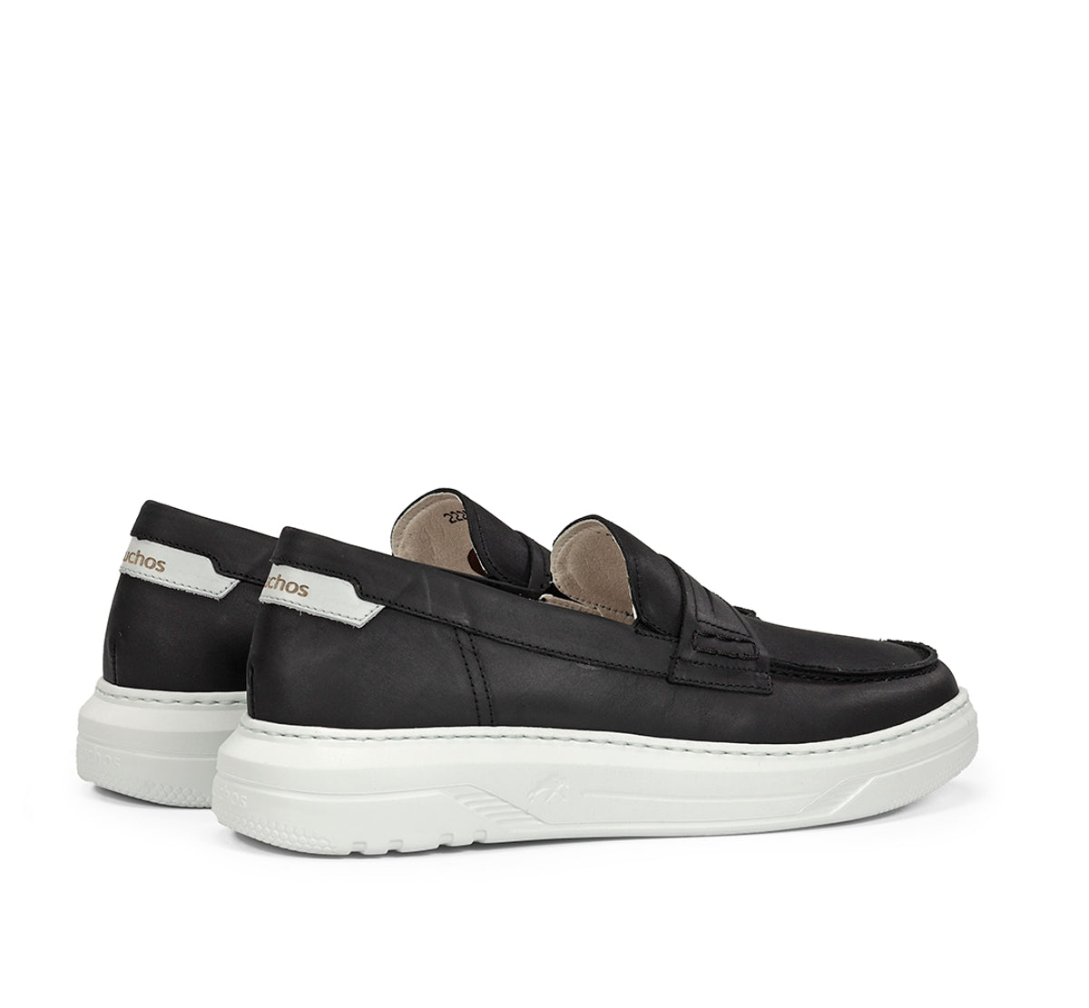 Fluchos Boston F2224 mocassins homme noir légers