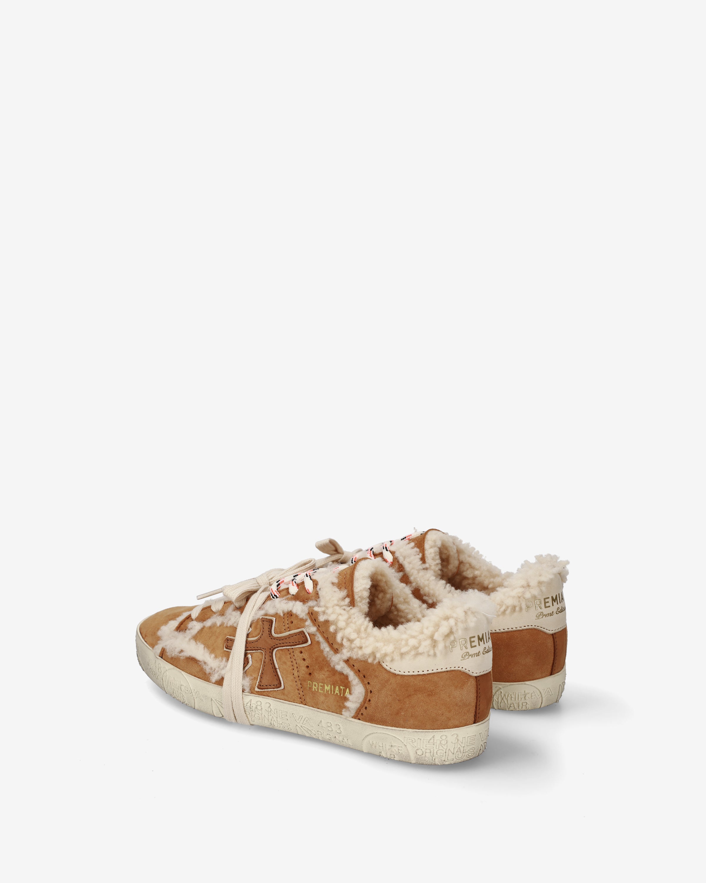 Premiata Stevend 8693M sneakers femme suède fourrure