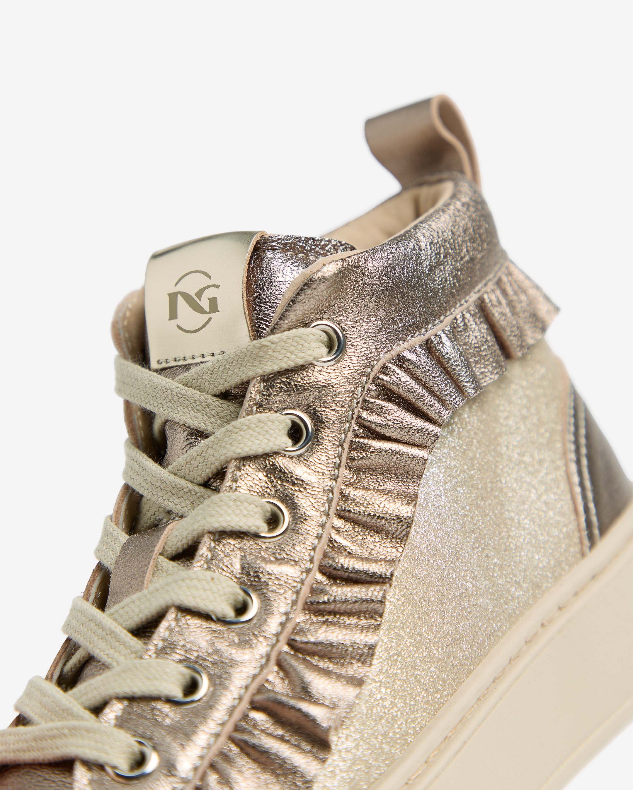 Nero Giardini Sneakers baskets cuir fille ado