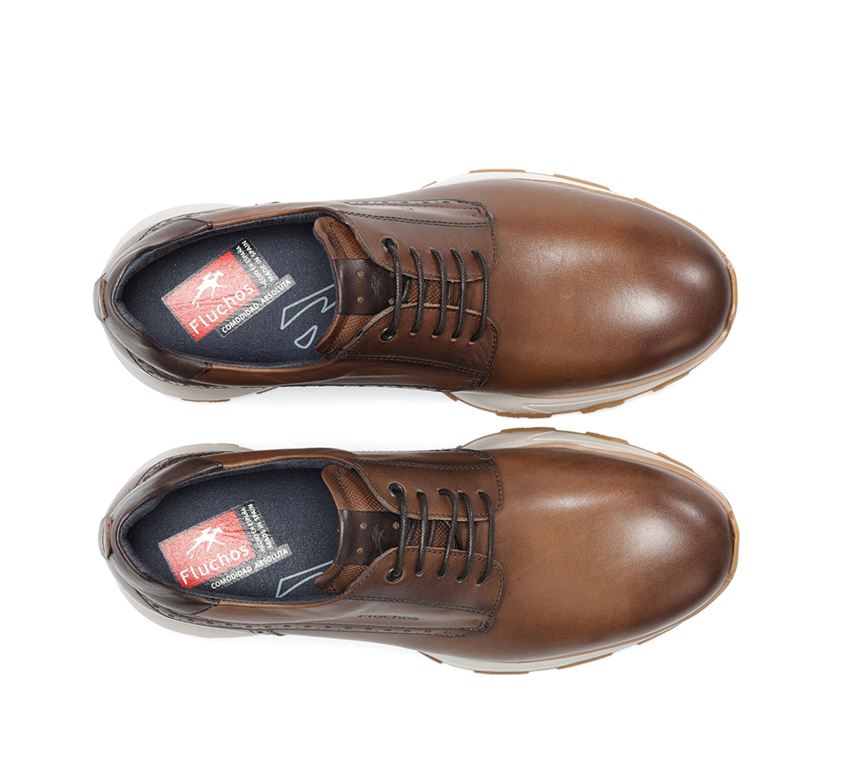 Fluchos Walter F2078 chaussure homme marron confort
