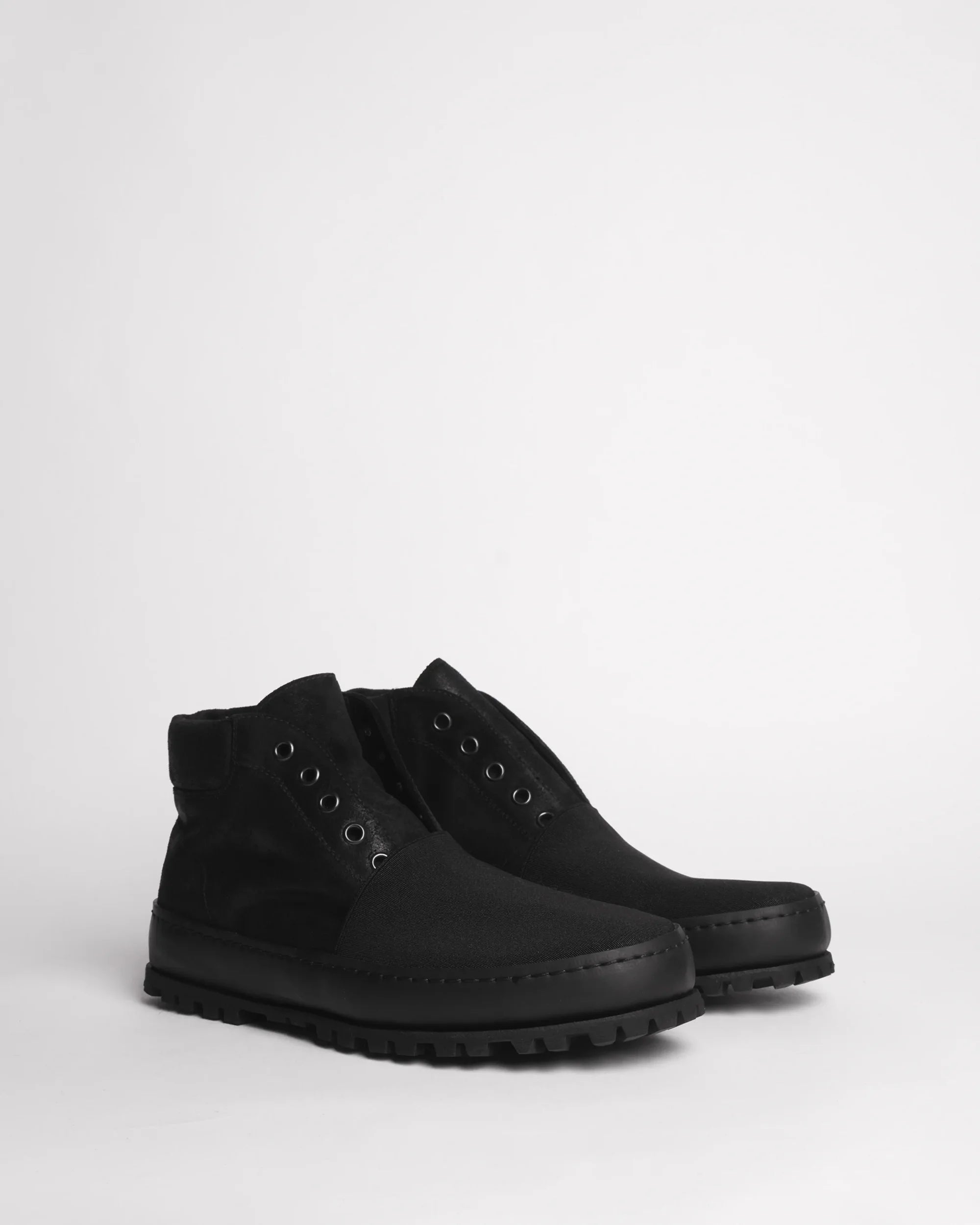 Premiata 010 boots homme daim sans lacets