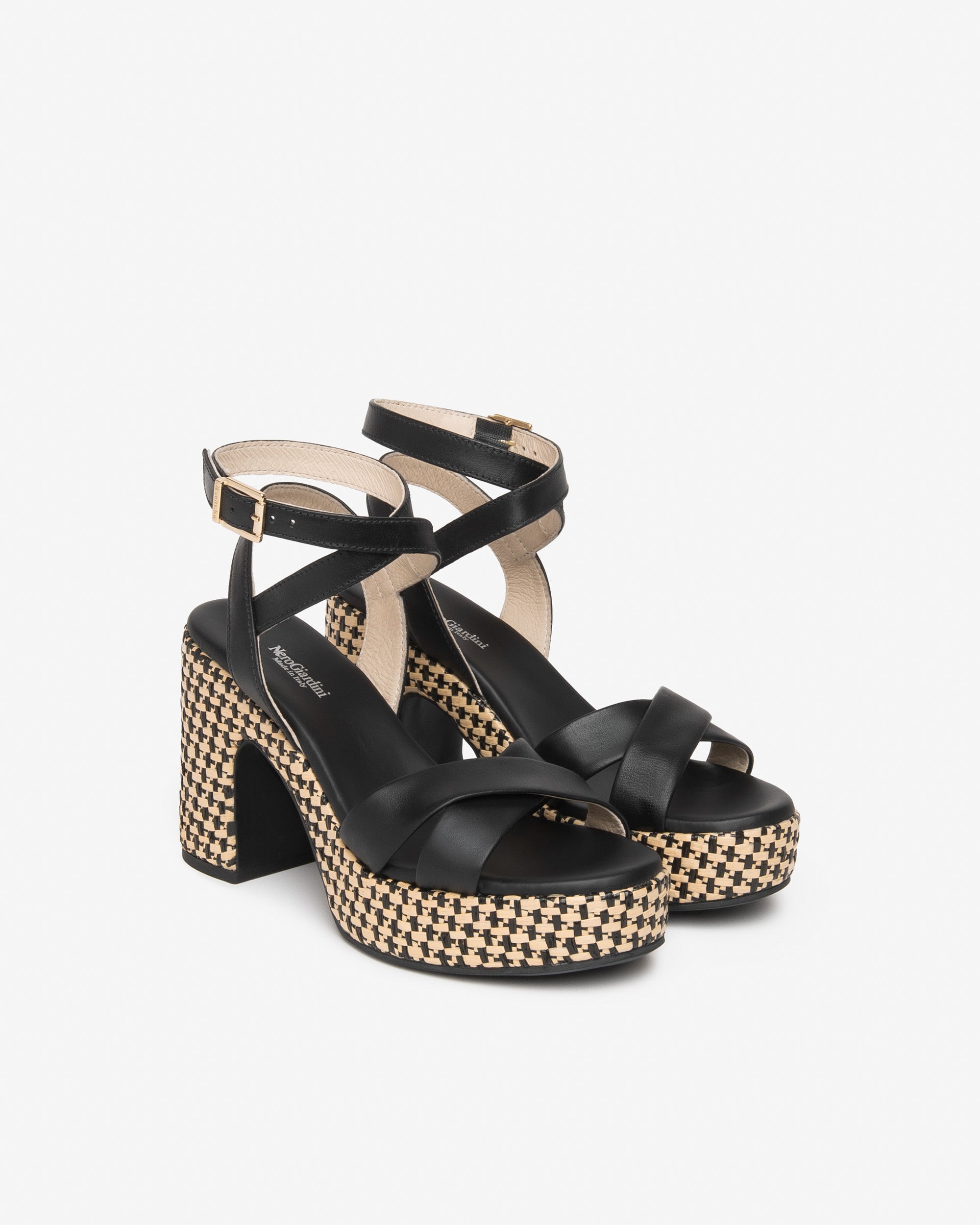 Nero Giardini Sandals Sandales Cuir Femme