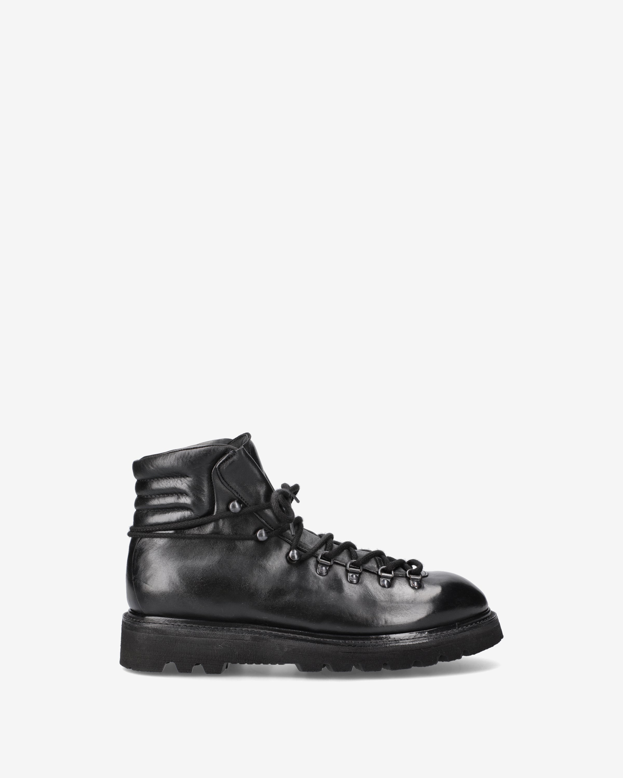Premiata Boots bottines cuir à lacets semelle Vibram