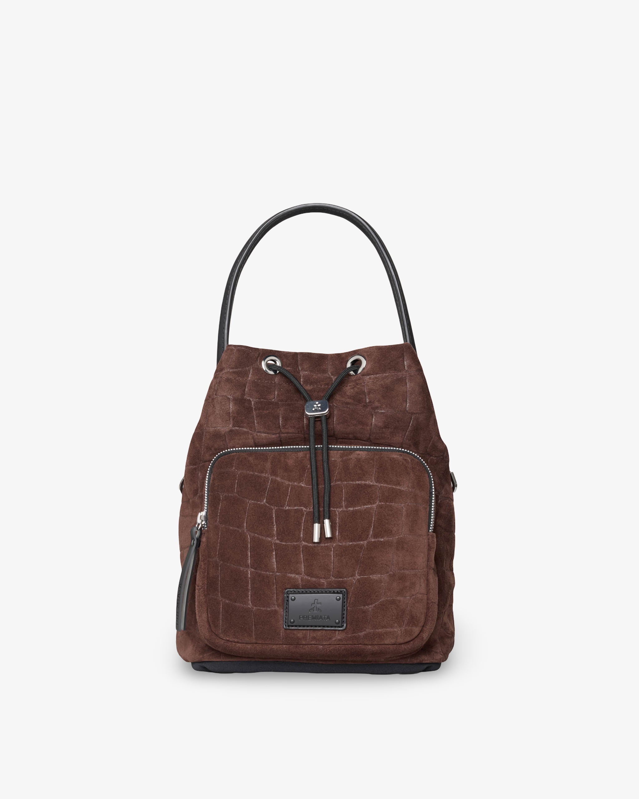 Premiata Mia 2182s sac à dos marron effet croco taille unique