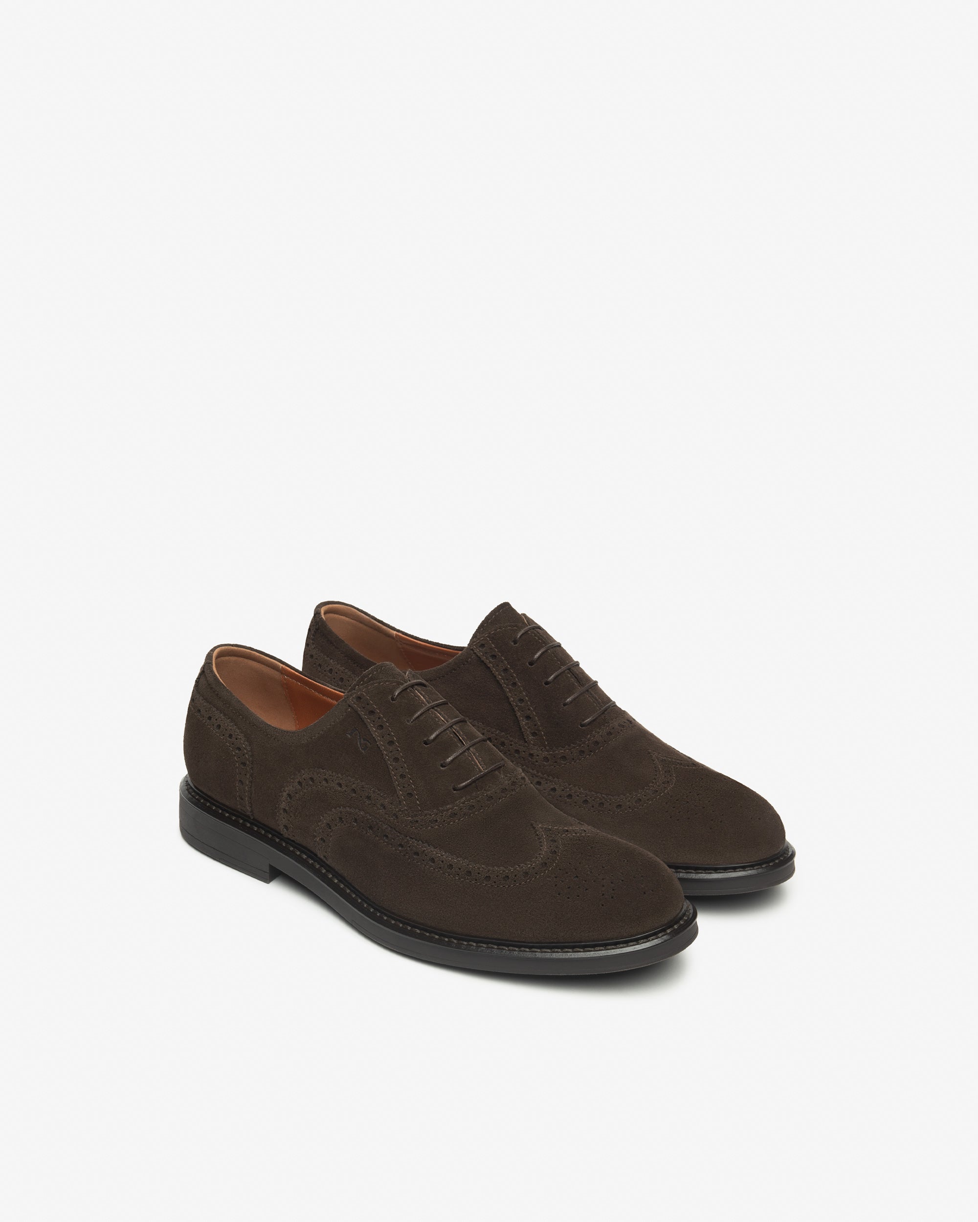 Nero Giardini Tie-up derbies daim homme