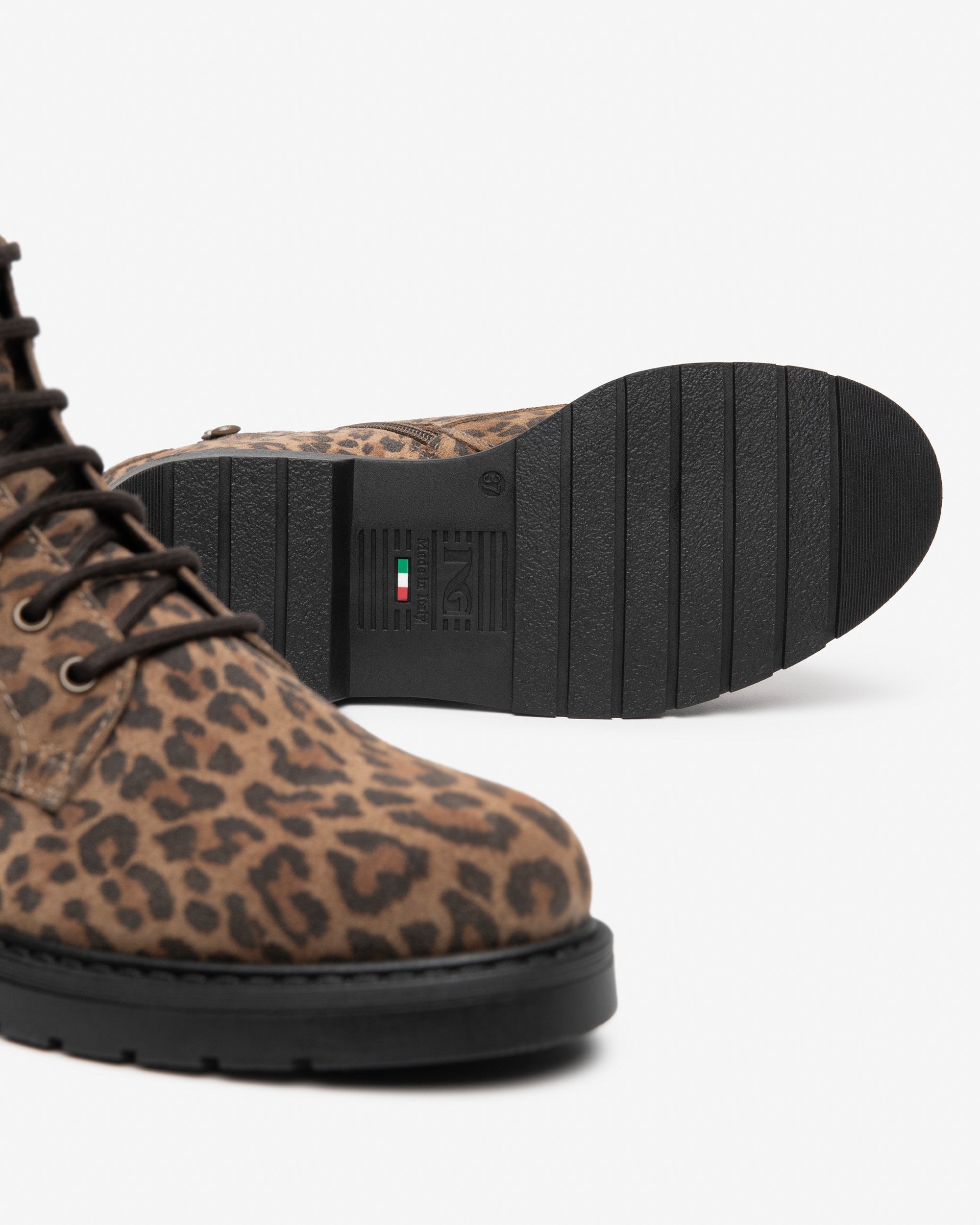 Nero Giardini Combat Boots rangers daim femme 38