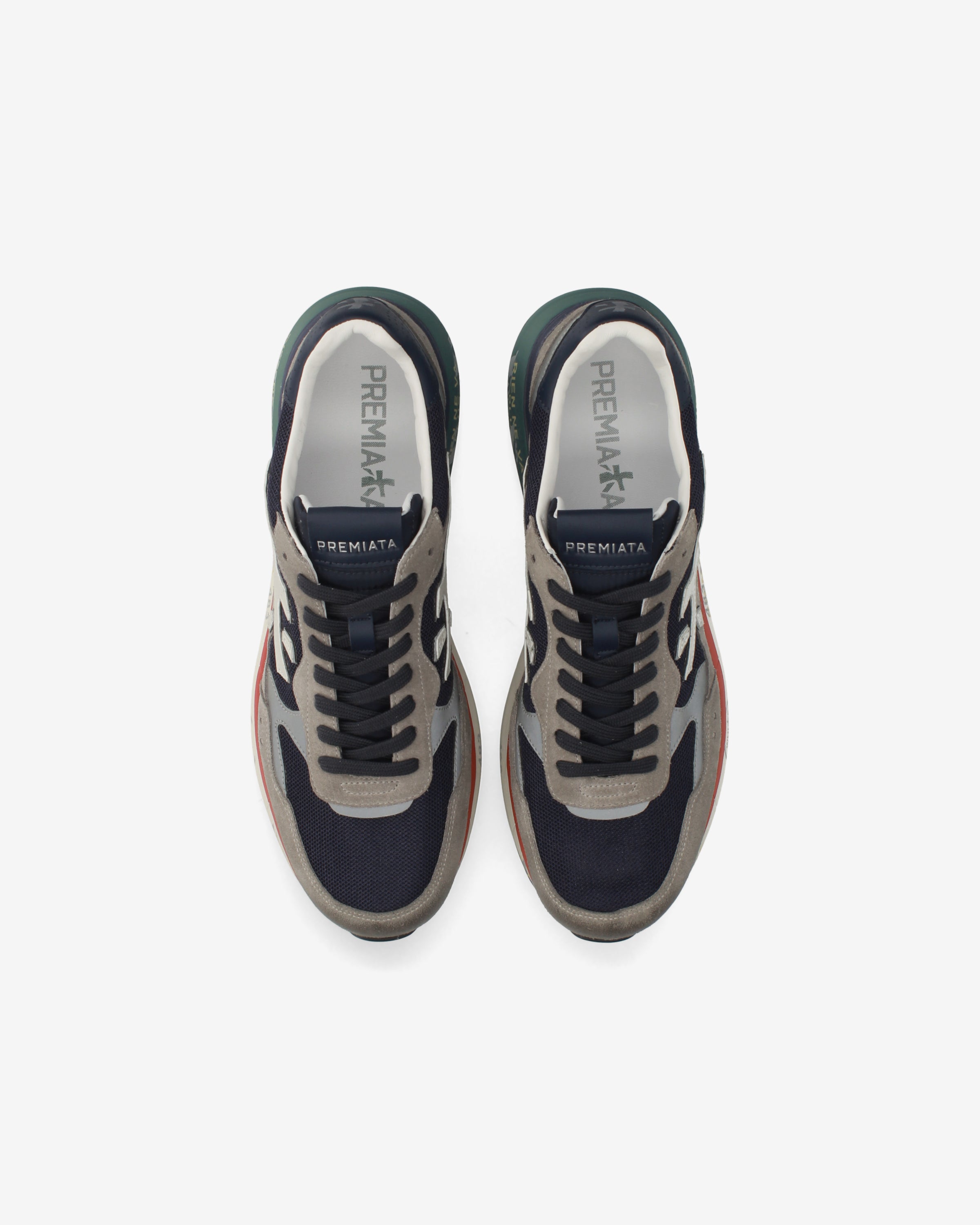 Premiata Mick 0.1 8450 baskets bleu gris