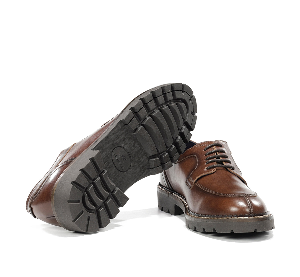 Fluchos Smith F2540 derbies marron cuir homme cousues