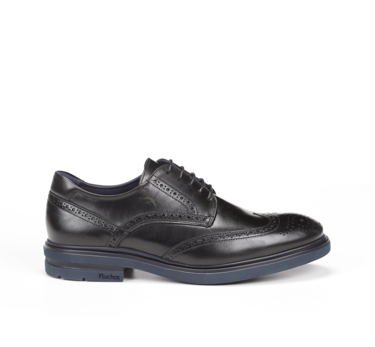 Fluchos Belgas F0628 chaussure homme noire cuir