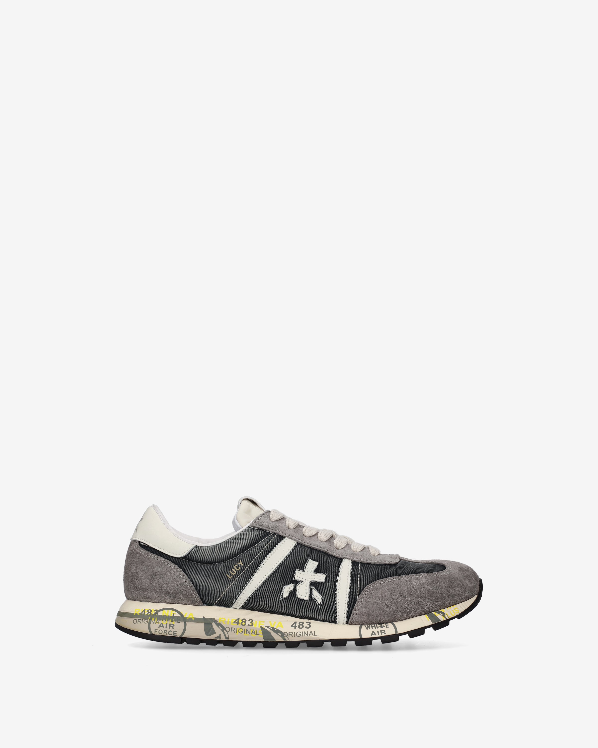 Premiata Lucyd 8416 sneakers grises daim pointure 38