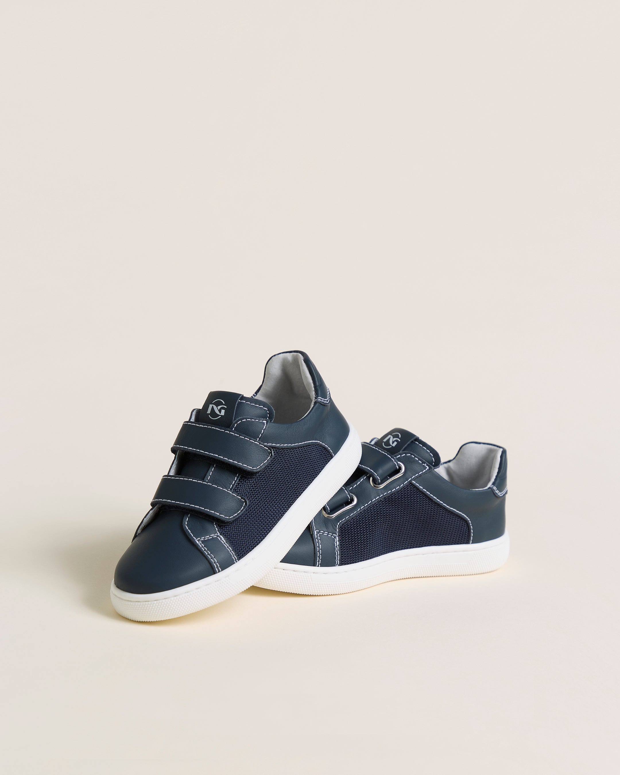 Nero Giardini Sneakers baskets junior garçon tissu cuir