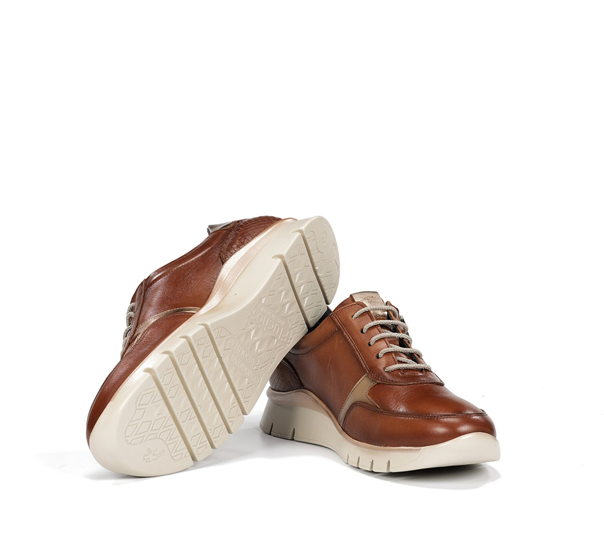 Fluchos Deportivos UNION F2070 baskets femme marron confort