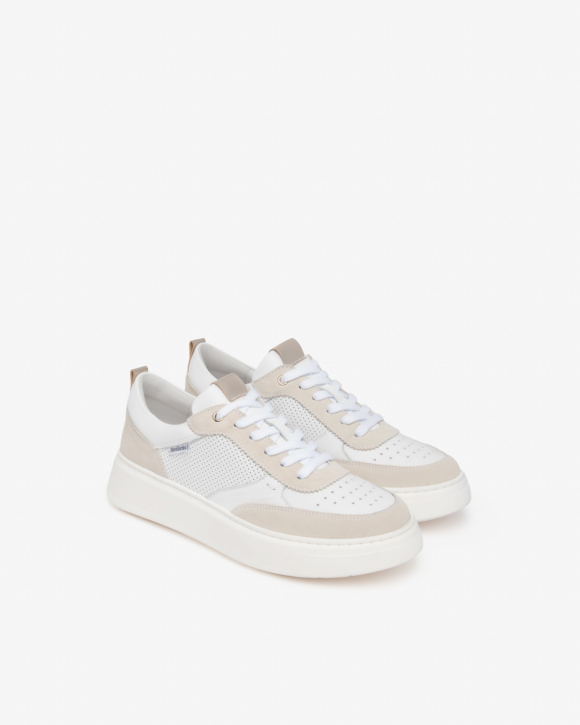 Nero Giardini Sneakers Baskets Cuir Suède Femme Confort