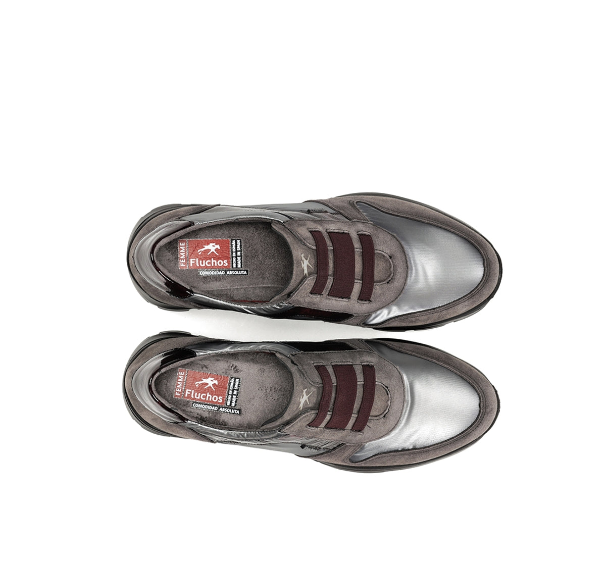 Fluchos Olas F1509 Basket Femme Gris