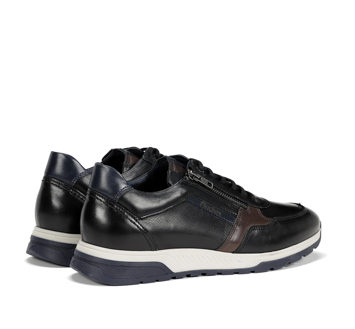 Fluchos Louis F1600 basket noire homme cuir
