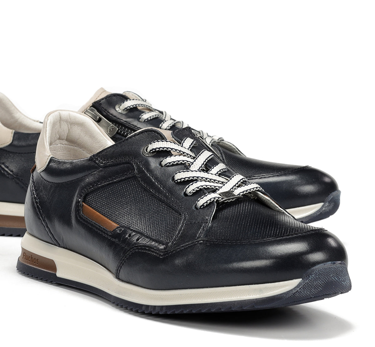 Fluchos Samir F2187 baskets bleu homme