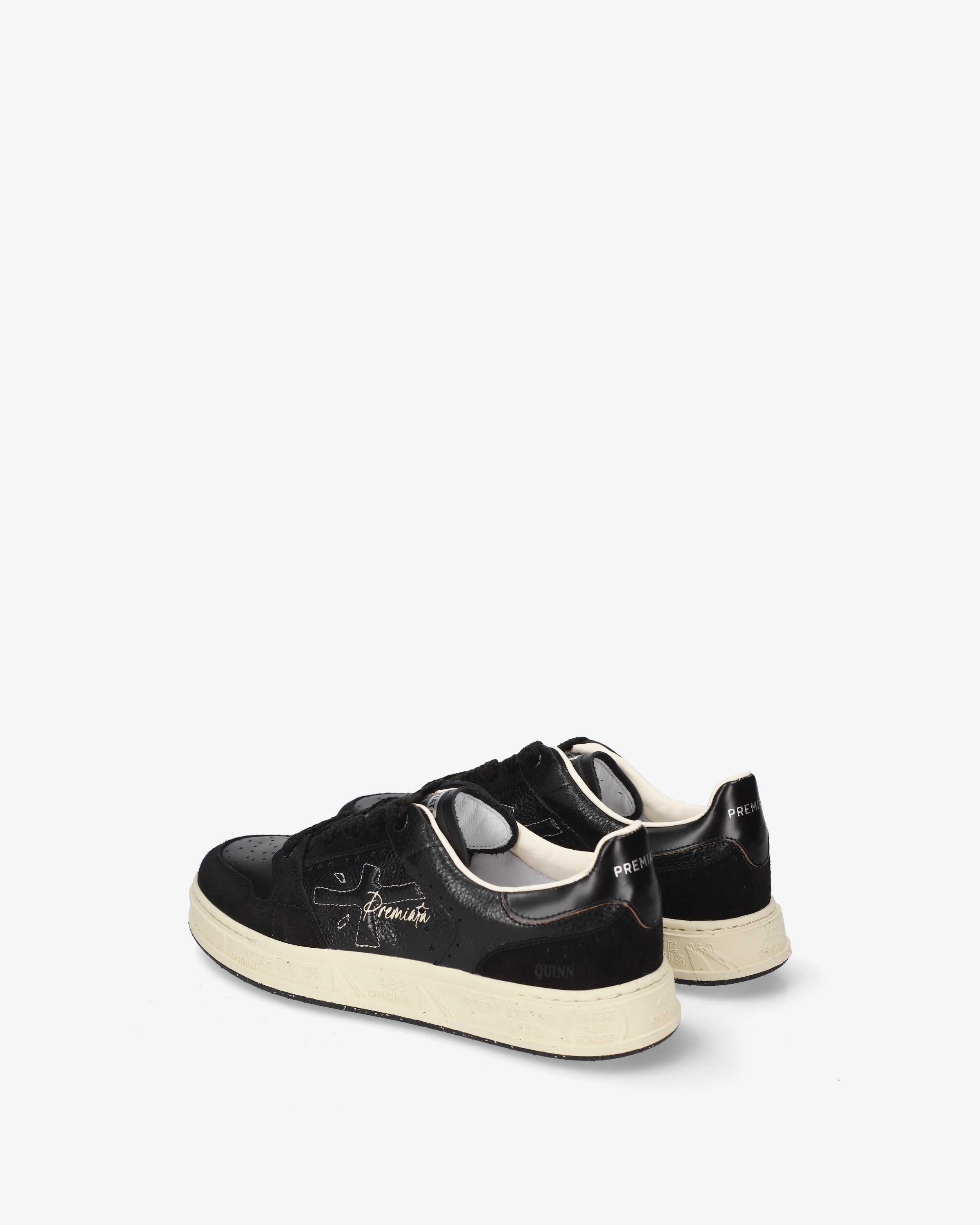 Premiata Quinnd 8653 sneakers noires cuir pointure 38