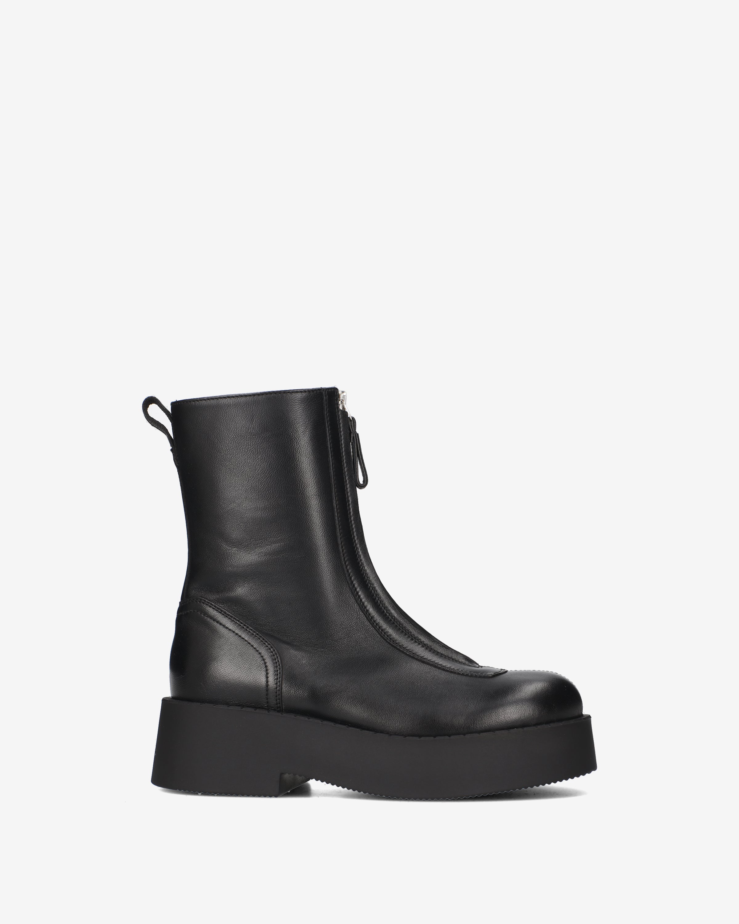 Premiata Boots Black Leather Boots bottines noir cuir