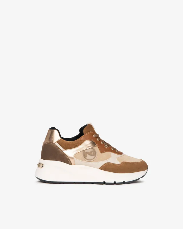 Nero Giardini Sneakers Baskets Femme Cuir Daim 35-41