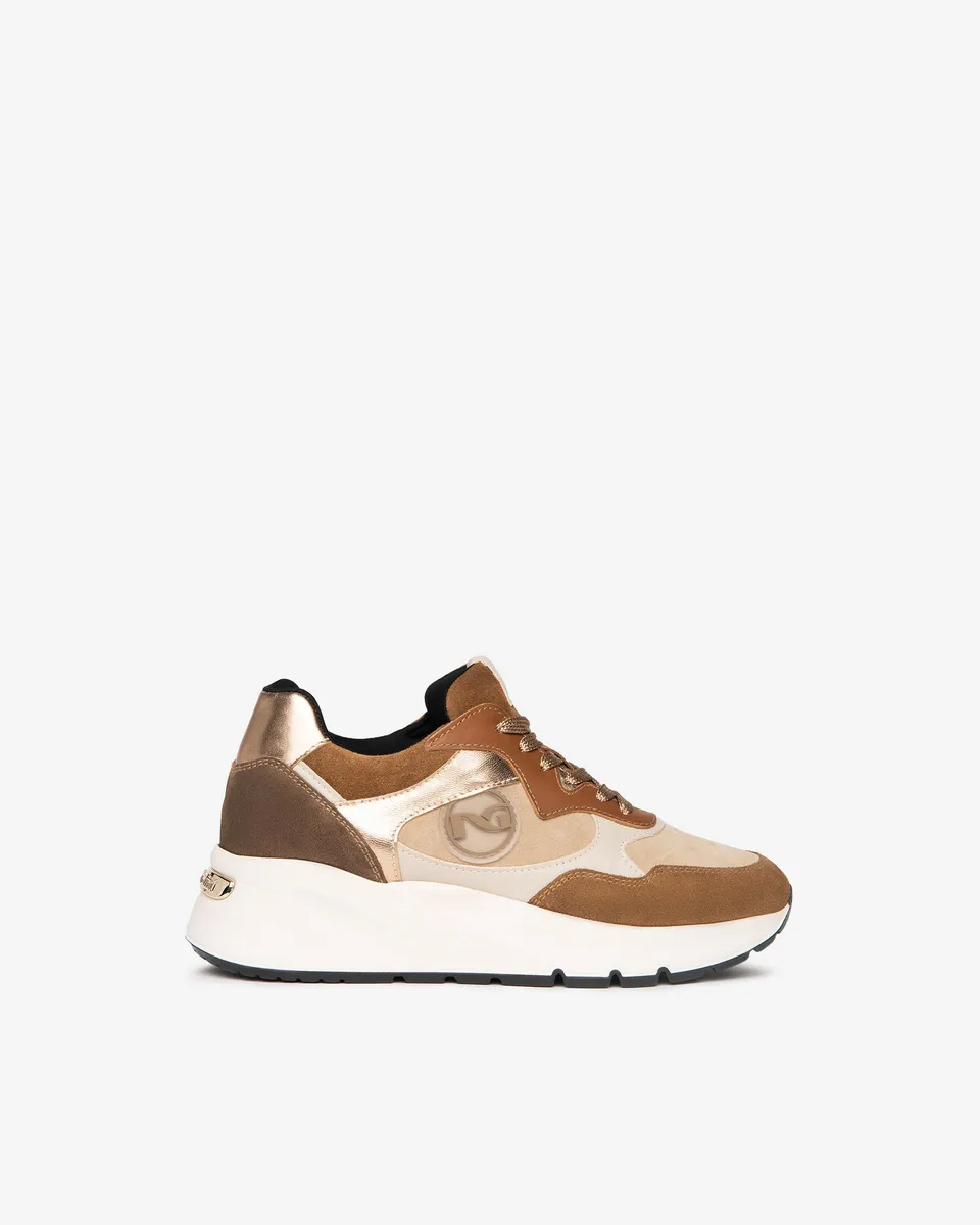Nero Giardini Sneakers Baskets Femme Cuir Daim 35-41