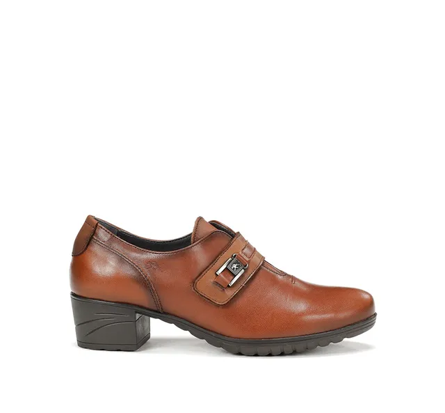 Fluchos Charis F0587 chaussures femme marron talon moyen