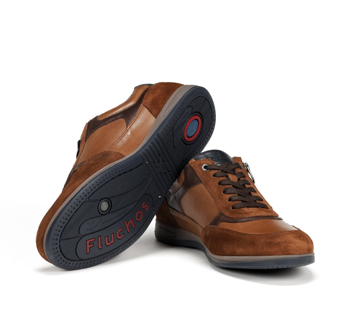Fluchos Daniel F1288 basket marron cuir