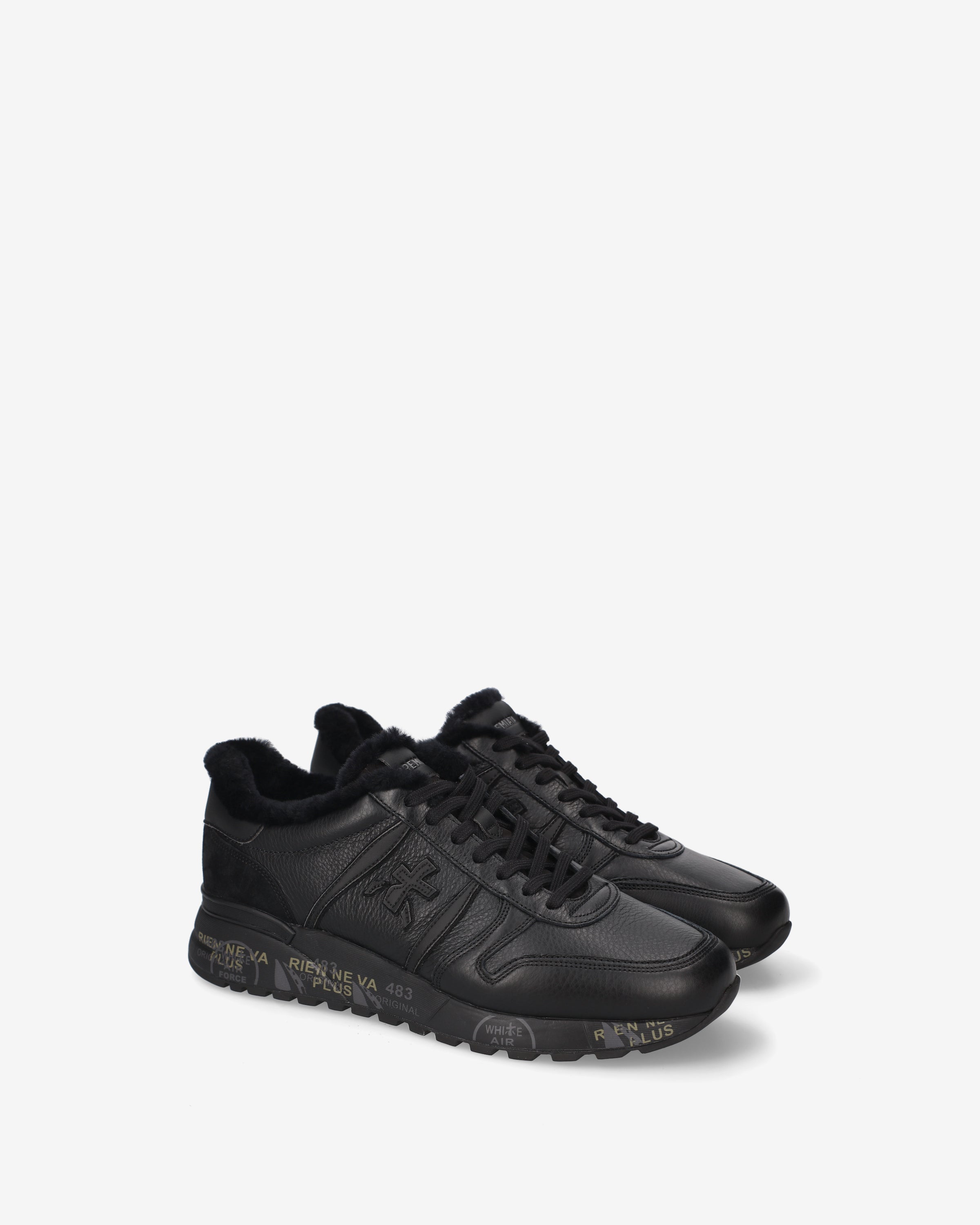Premiata Lander 8659m baskets homme noir fourré