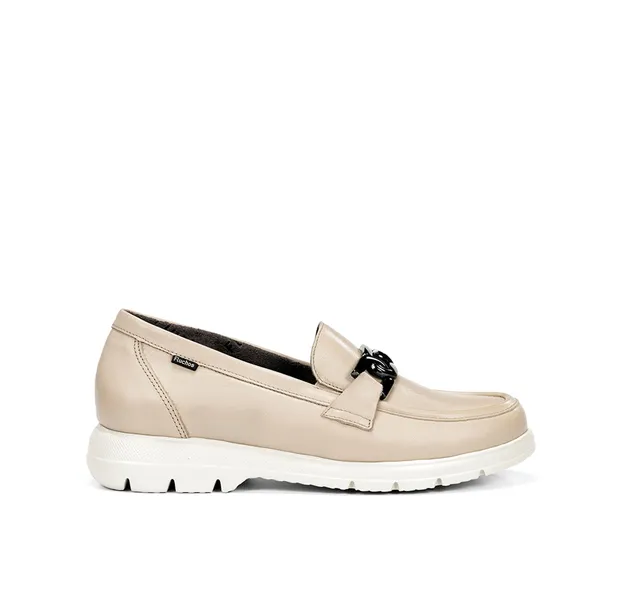 Fluchos Gladis F1794 mocassin femme taupe