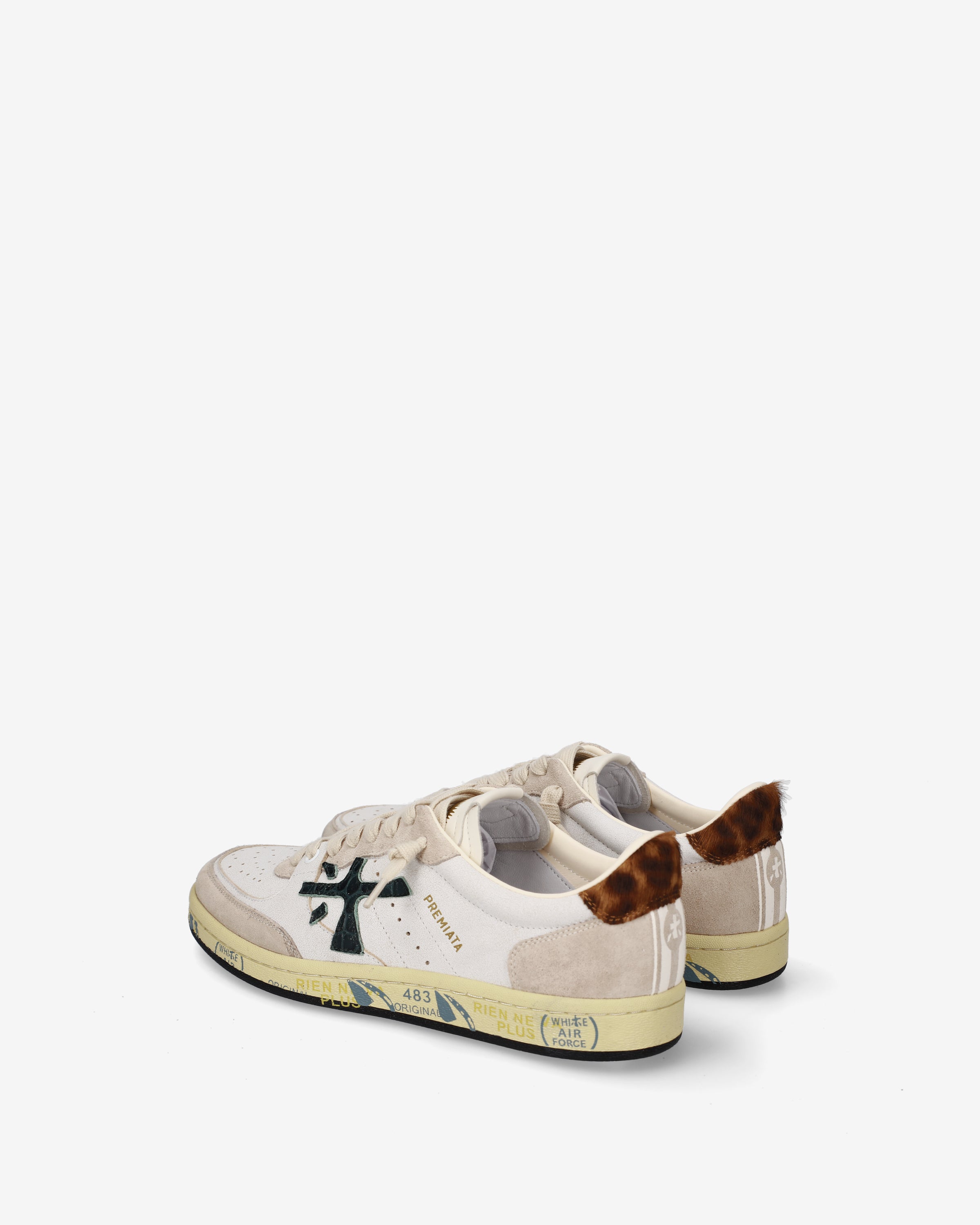 Premiata Bskt Clayd 8472 baskets blanches cuir 38