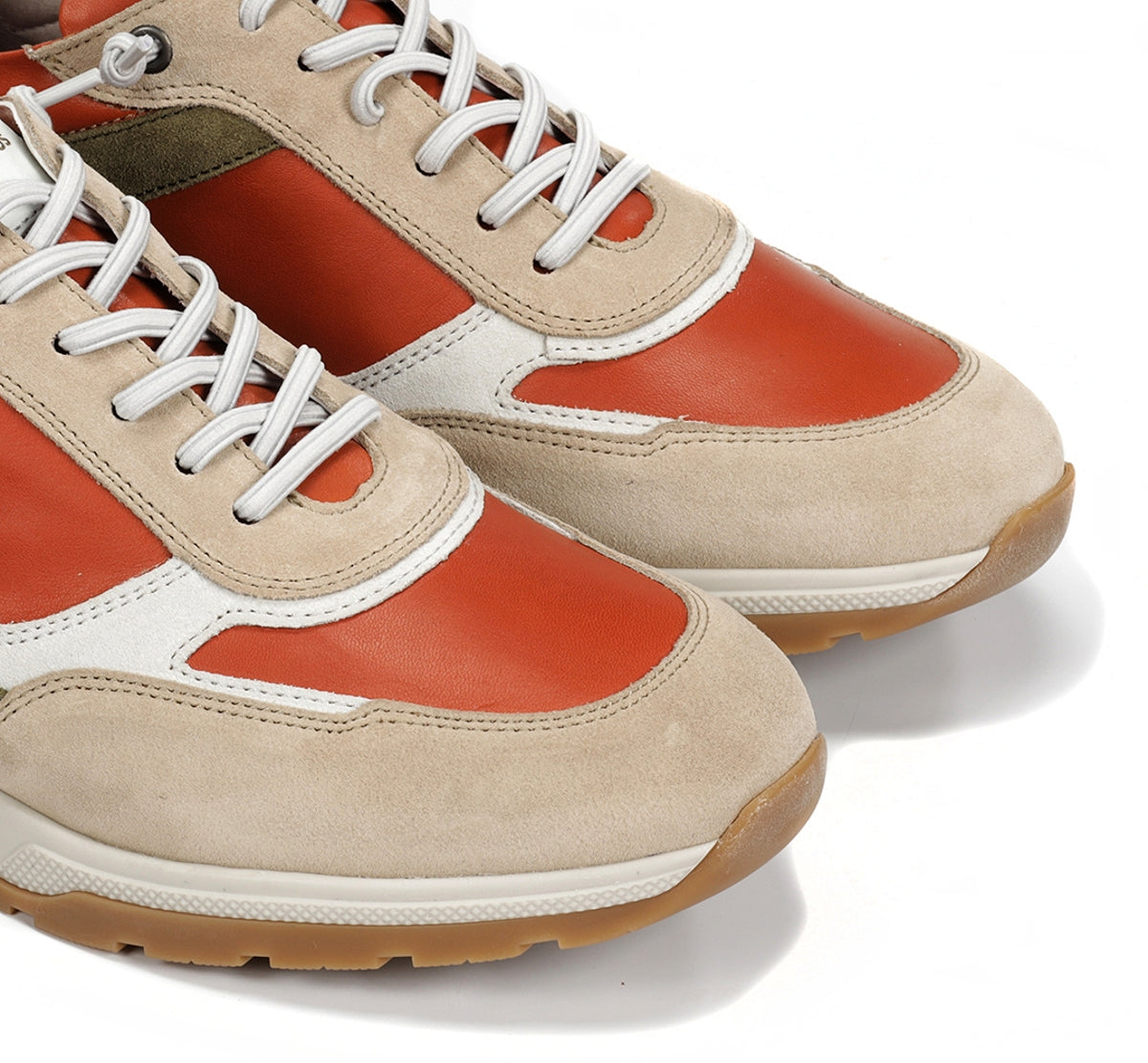 Fluchos Louis F2192 baskets orange homme cuir