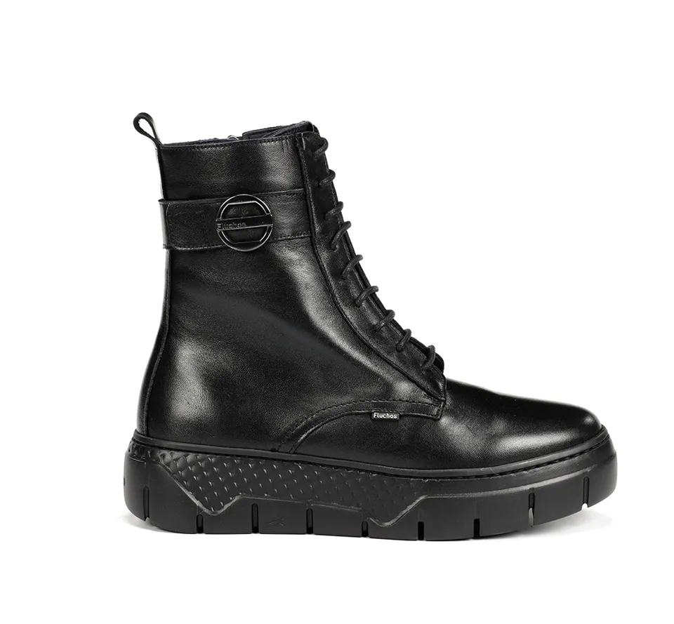 Fluchos Ilia F2303 bottine femme noir lacets