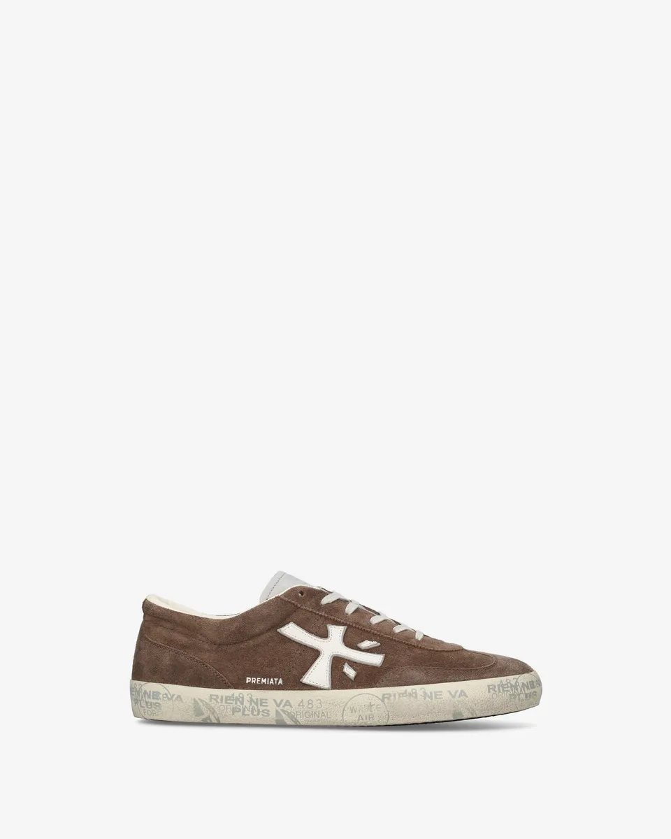 Premiata David 8094 baskets marron daim