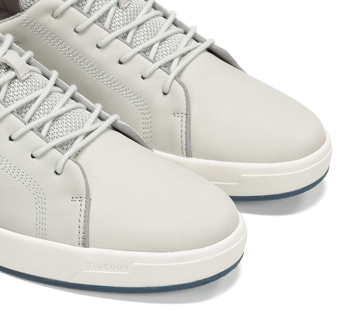 Fluchos Nadal F2377 chaussures gris cuir homme