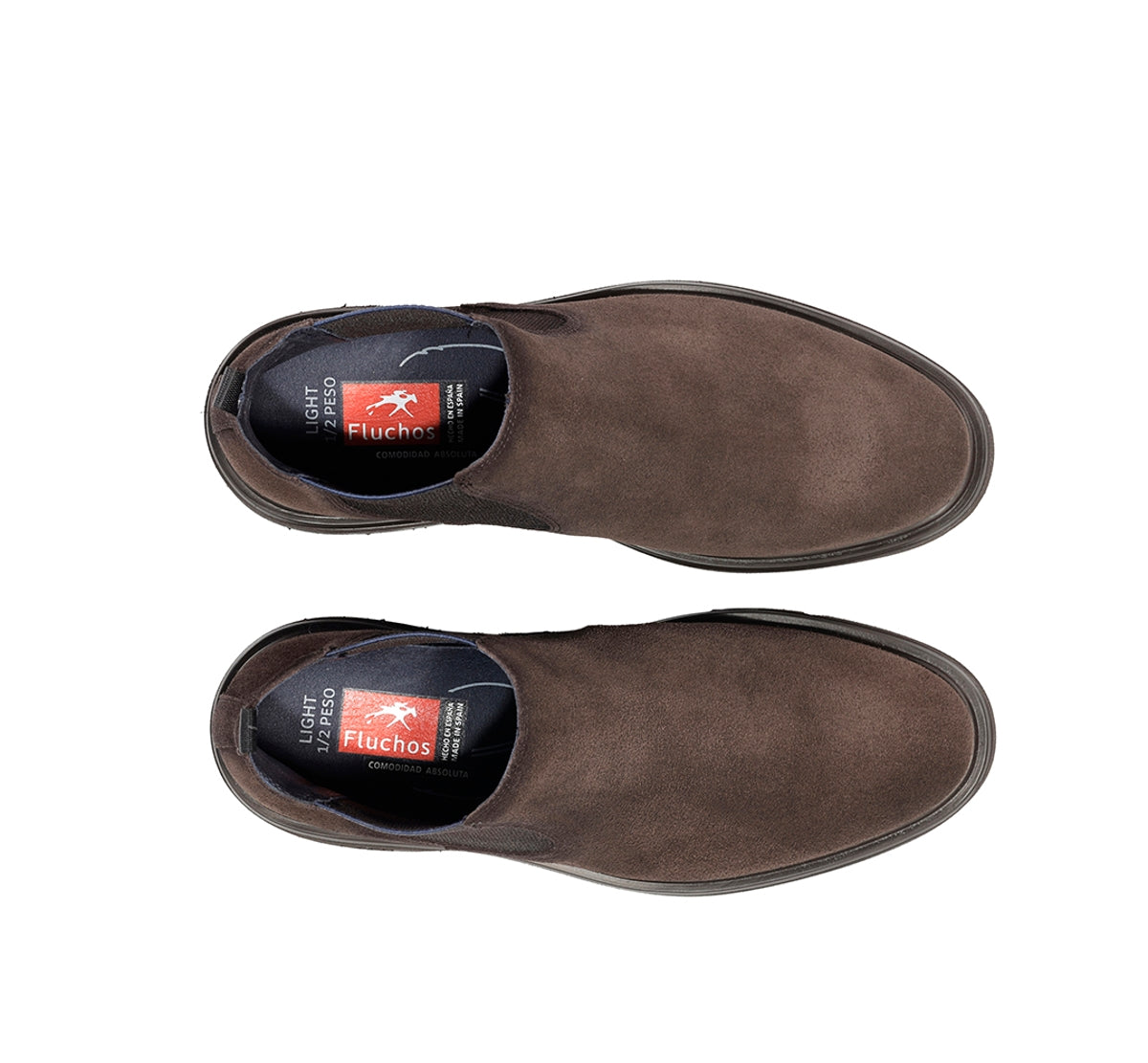 Fluchos Belgas F0770 Bottine Marron Cuir Homme