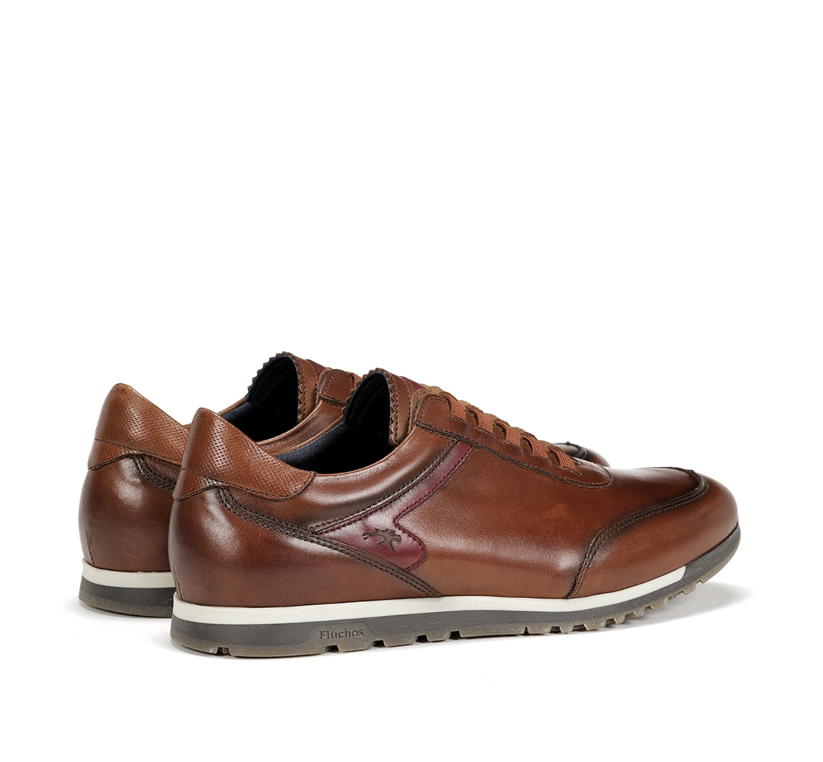 Fluchos Sander F1195 Sneakers Marron Homme Cuir