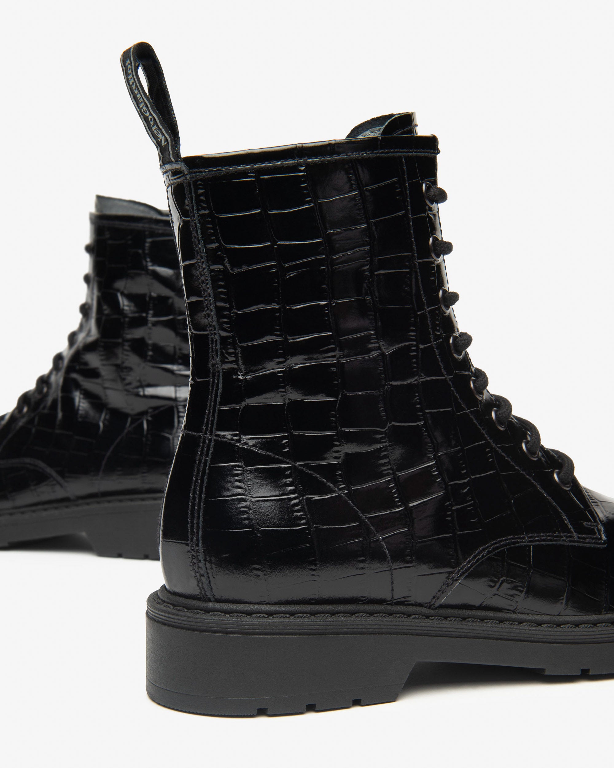 Nero Giardini Combat Boots rangers cuir femme