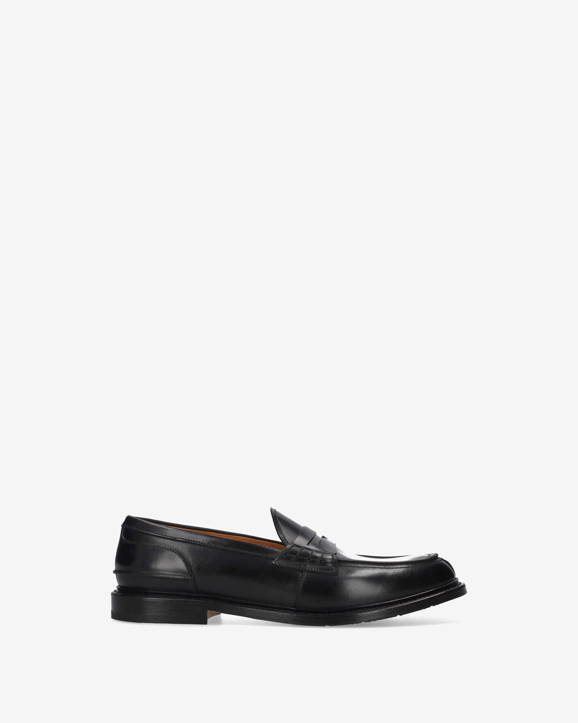 Premiata Cordovan mocassins cuir noir homme