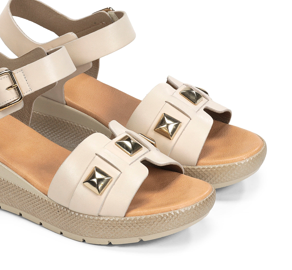 Dorking Ever D9497 sandales femme blanches cuir